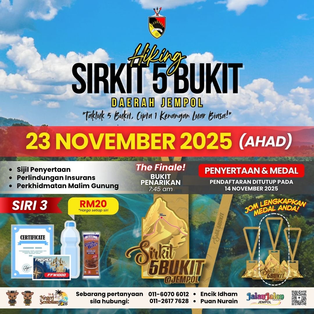 PEMBELIAN MEDAL SIRKIT 5 BUKIT SIRI 3