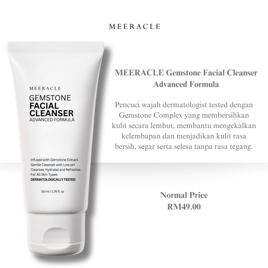 MEERACLE Gemstone Facial Cleanser Advanced Formula