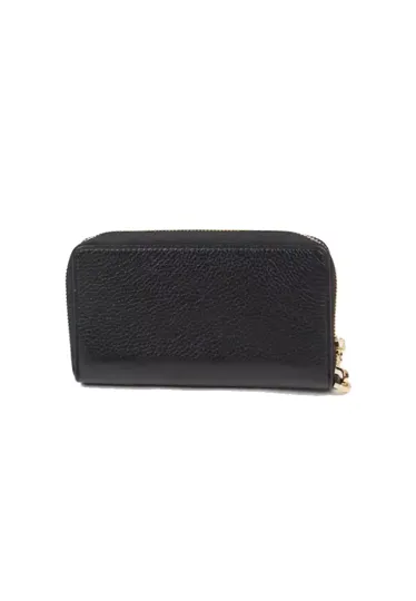 Michael Kors Large Travel Jet Set Phone Wristlet / Purse In Black