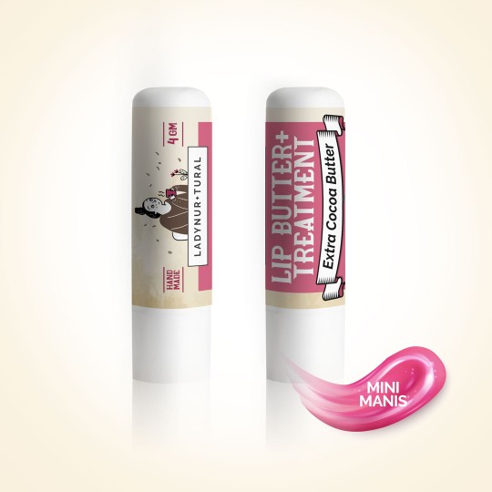 LipButter + Treatment (Extra Cocoa Butter with Hyaluronic Acid) KOD: Manis