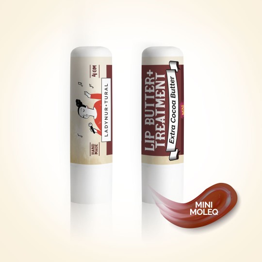 LipButter + Treatment (Extra Cocoa Butter with Hyaluronic Acid) KOD: Moleq