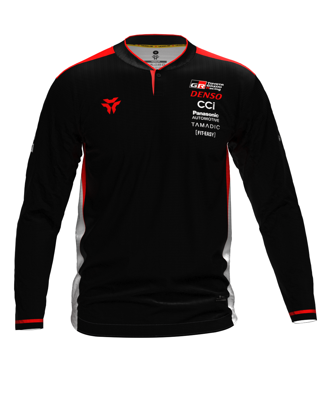 Long Sleeve Toyota Gazoo Racing Black