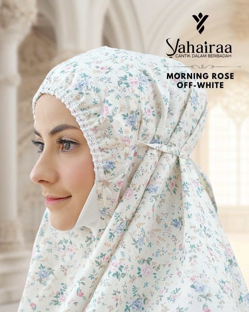 English Rose Series  | Morning Rose | Off White