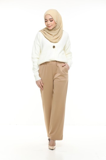STRAIGHT CUT PANTS KHAKIS