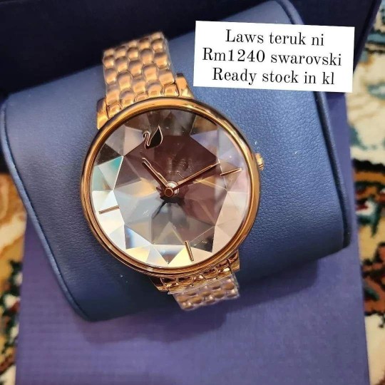SWAROVSKI Crystal Lake Rose Gold 35mm For Women