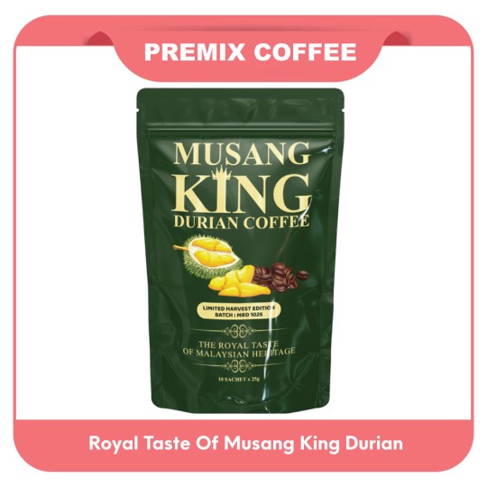 Musang King Durian Coffee, Premix Coffee