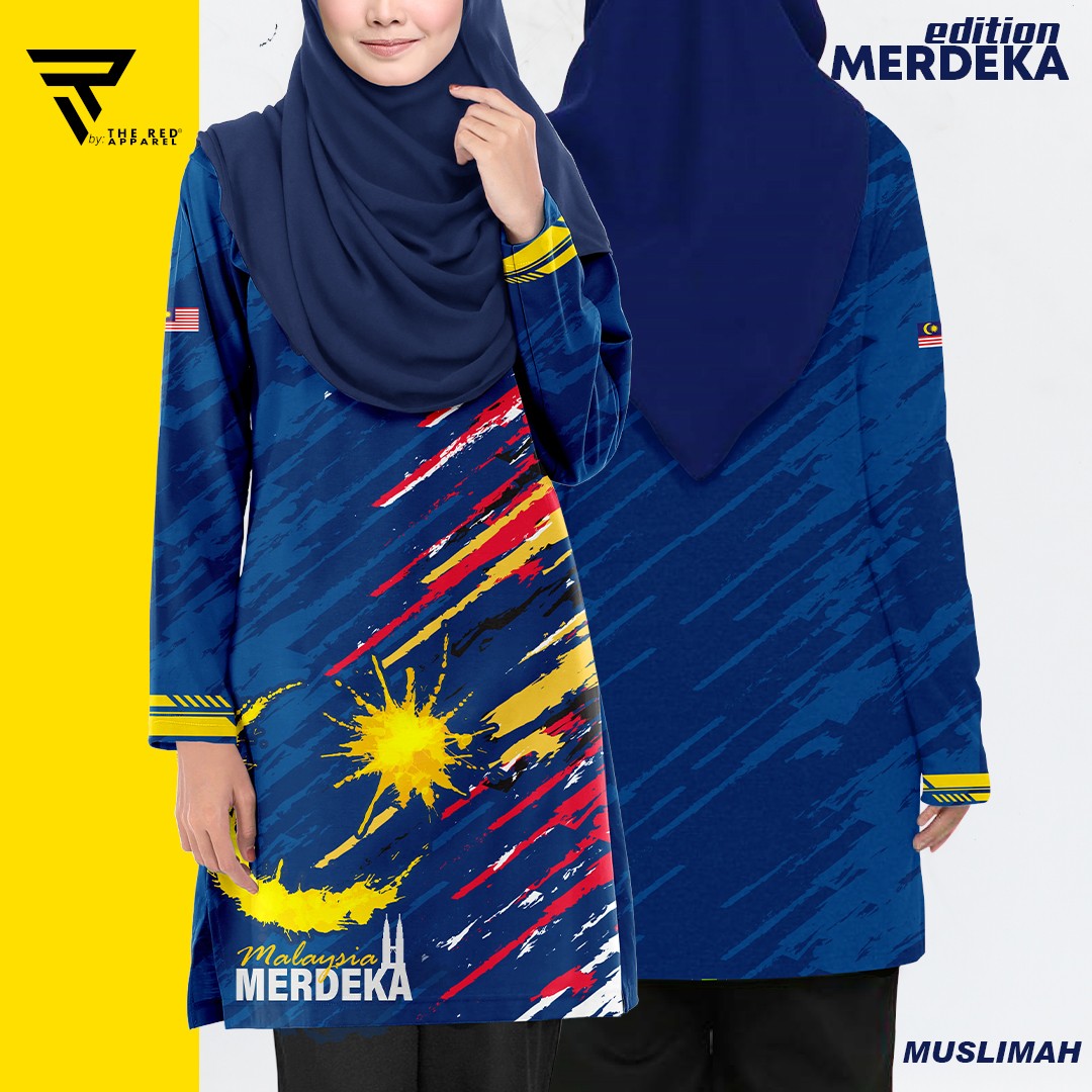 TSHIRT MERDEKA MUSLIMAH