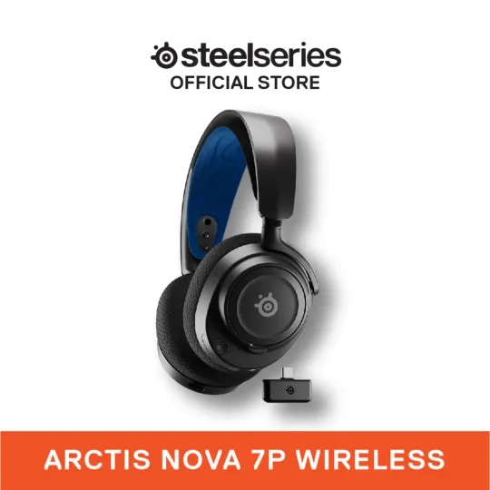 SteelSeries Arctis Nova 7P Wireless PlayStation Bluetooth Gaming Headset 61559 (Playstation)