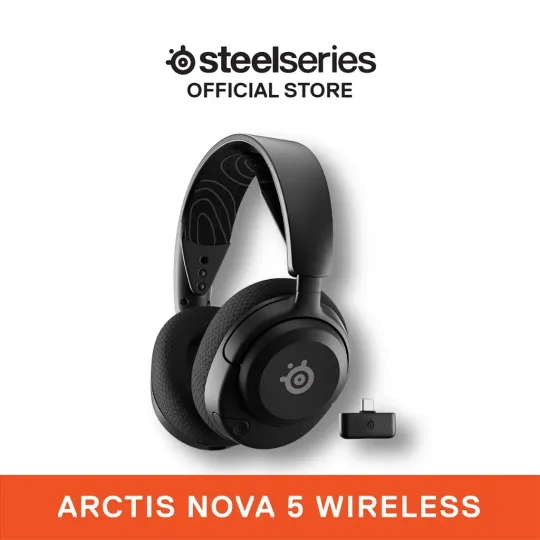 SteelSeries Arctis Nova 5 Wireless 360 Spatial Surround Sound Gaming Headset 61670