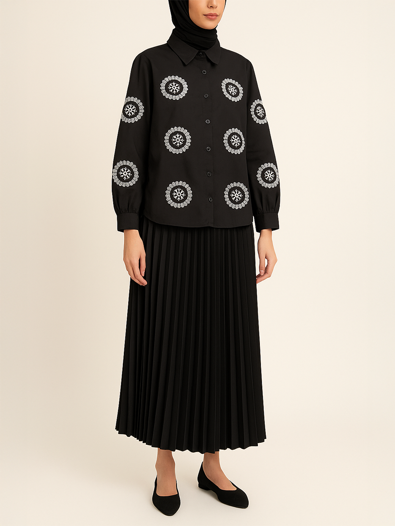 Nantie Cotton Poplin Top