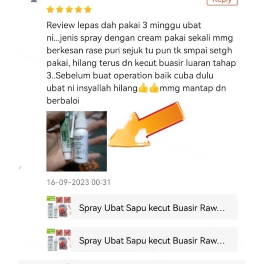?New Formula? “RAHSIA RAWAT BUASIR TANPA BEDAH ”  TERBUKTI BERKESAN ! - RM39 ONLY LAST DAY PROMOTION!