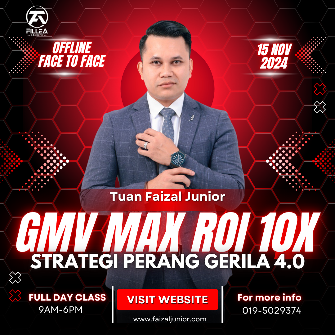 STRATEGI PERANG GERILA GMV MAX ROI 10X-15 NOVEMBER 2025