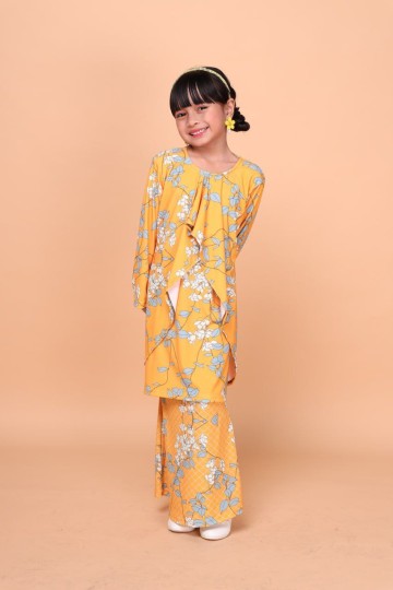 READY STOCK GLORIA RAYA GOLDEN MUSTARD SISTER