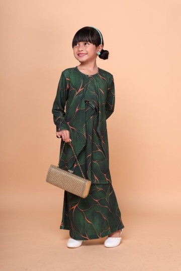 READY STOCK GLORIA RAYA EMERALD GREEN SISTER