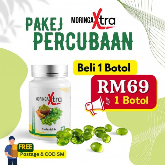 Moringa Xtra Softgel - 1 Botol