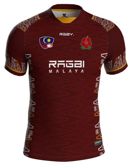 Rugby Brocade Maroon