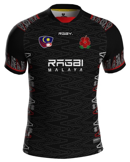 Rugby Brocade Black