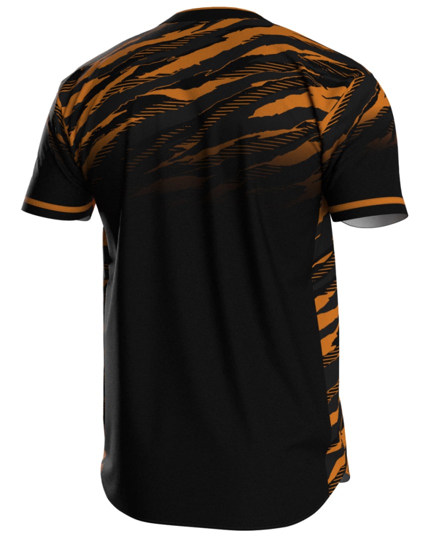 Flat V-Neck Tigra Orange - Image 3