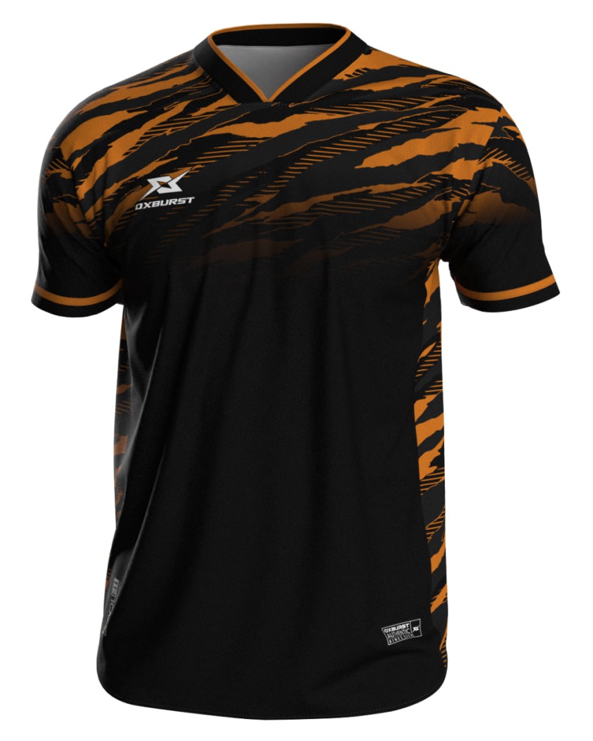 Flat V-Neck Tigra Orange - Image 2