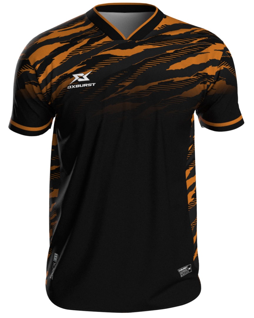 Flat V-Neck Tigra Orange