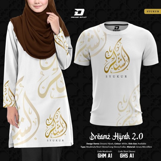Hijrah Syukur [White]