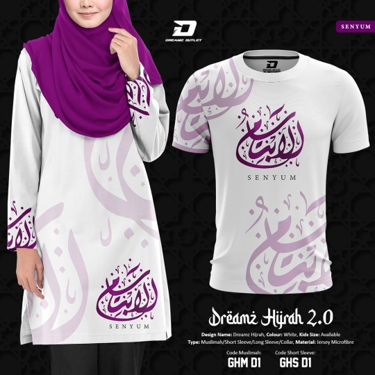 Hijrah Senyum [White]