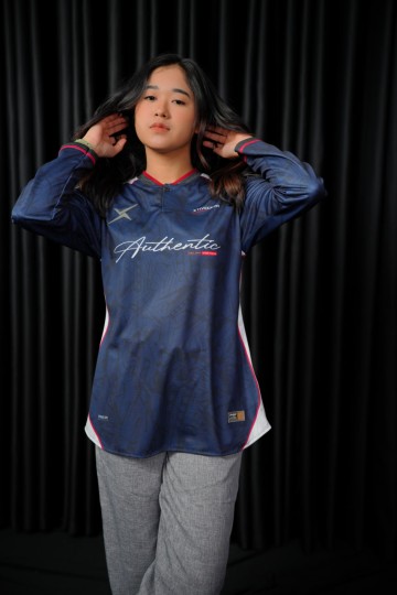 Blouse Apex Navy Blue