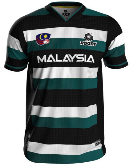 Flat V-Neck Vanguard Black Turquoise