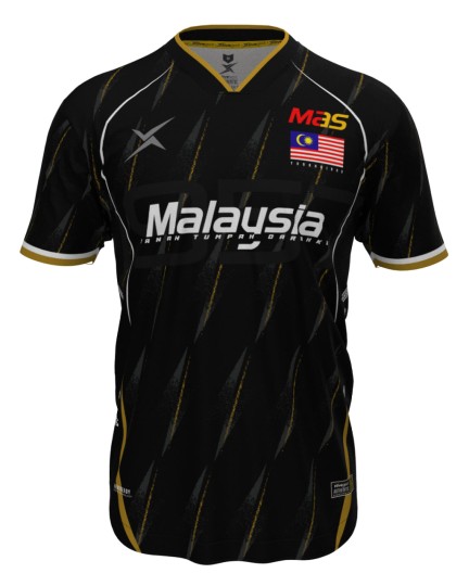 Flat V-Neck Fortis Black