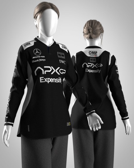 Blouse Gridlock Black