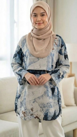 BLOUSE MIYUKI COTTON VISCOSE