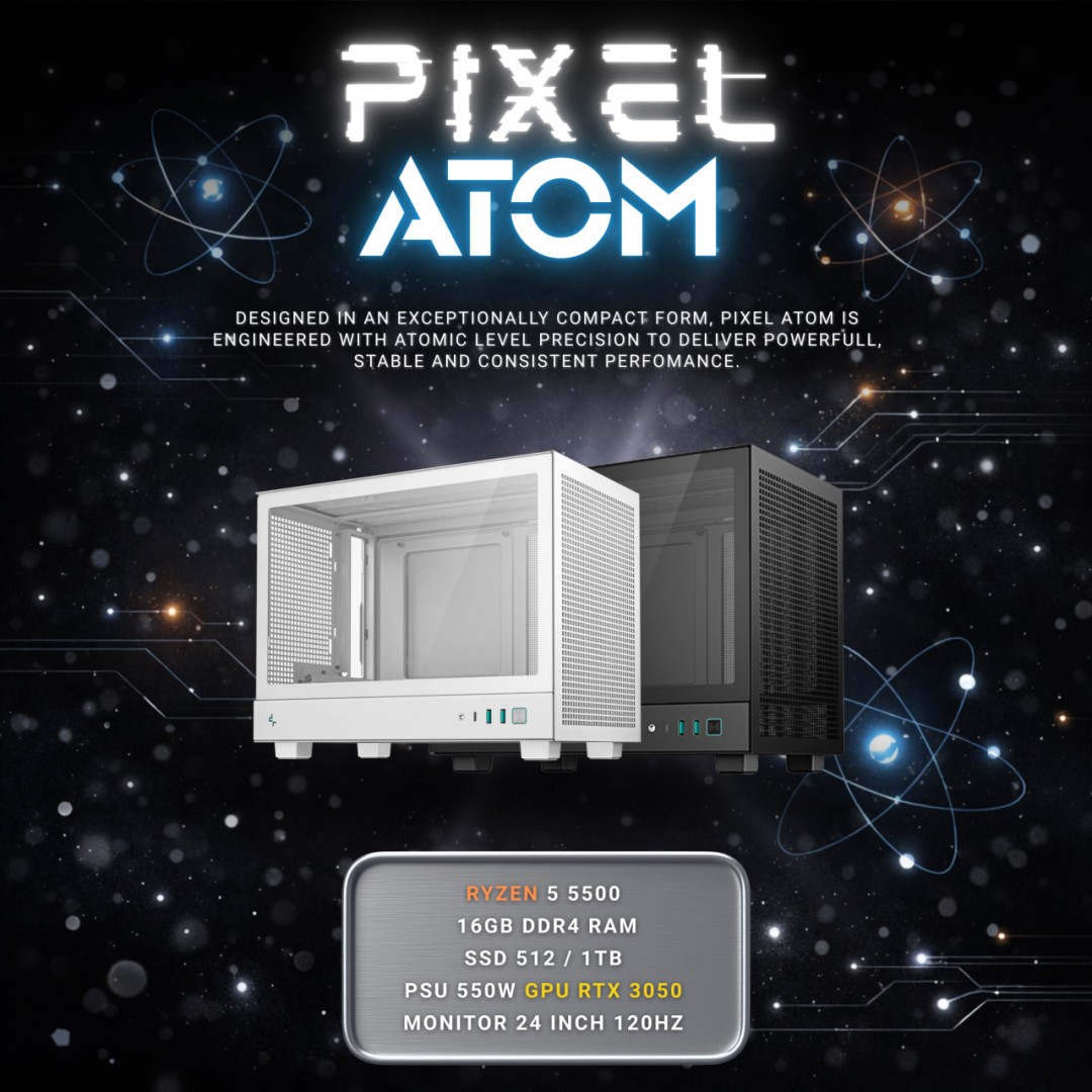 PC PIXEL ATOM (MINI ITX) (3 YEARS WARRANTY)
