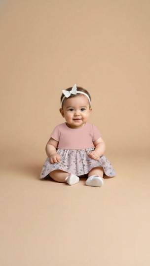 PRE-ORDER BABY DRESS ANUM PINK BELACAN