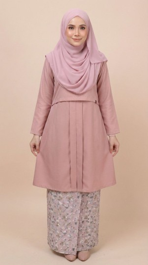 PRE-ORDER MOMMY KURUNG ANUM PINK BELACAN