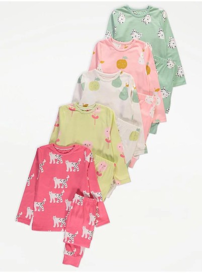 pyjamas cart00n green