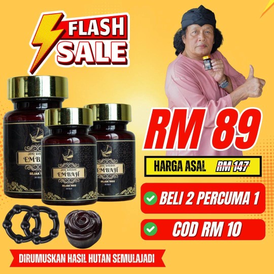 3 BOTOL -JAMU EMBAH