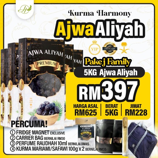Ajwa Aliyah Pakej Family