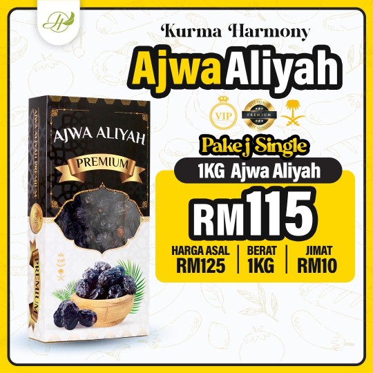 Ajwa Aliyah Pakej Single
