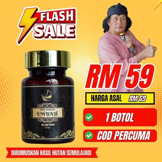 1 BOTOL JAMU EMBAH