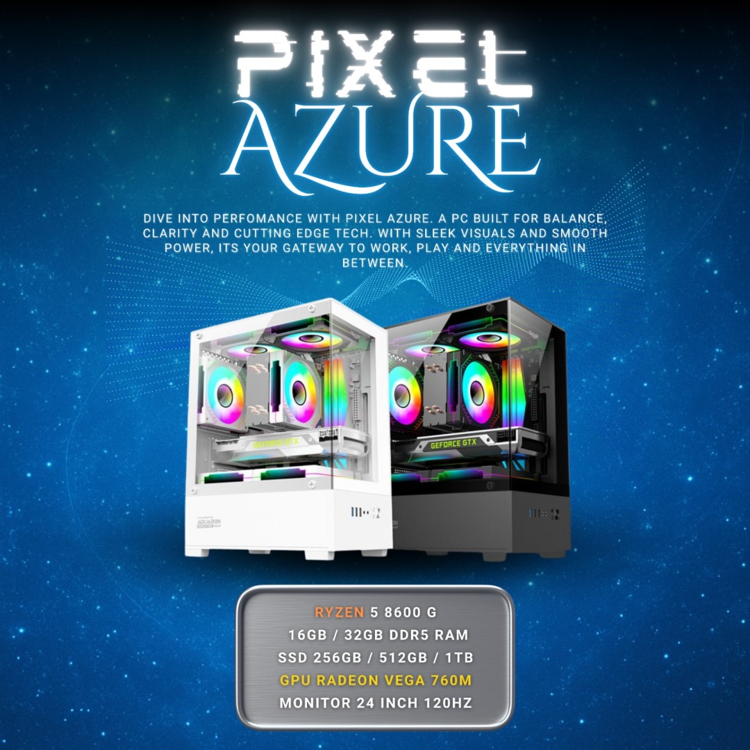 PC PIXEL AZURE