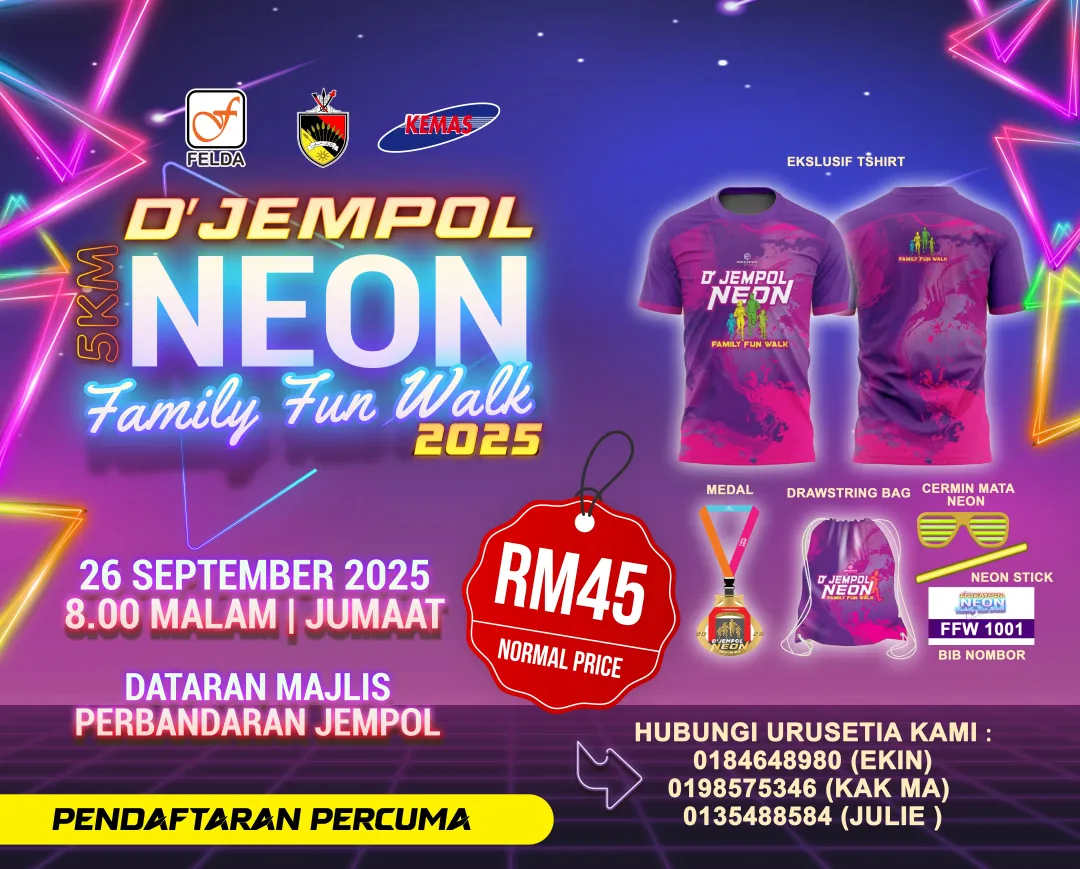 D’Jempol Neon Family Fun Walk 2025 NP