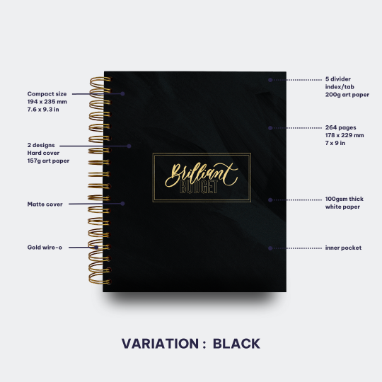 [DEFECT] Brilliant Budget Planner - black