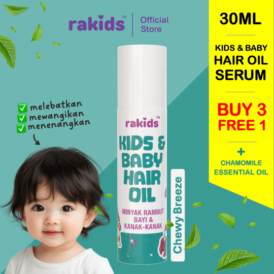 Chewy Breeze [ Baby & Kids Hair Oil ]