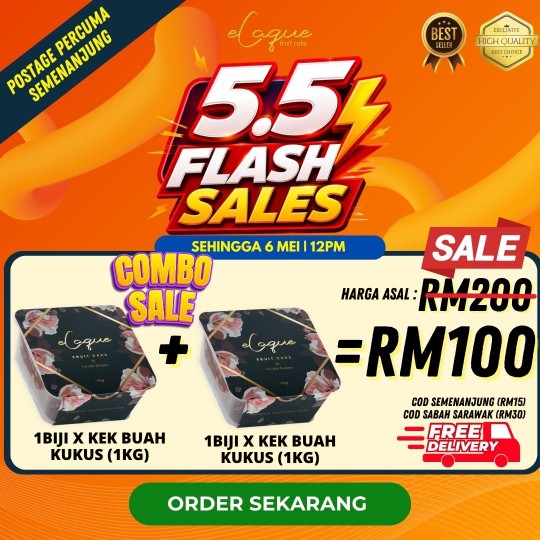 PROMOSI 5.5 FLASH SALE!!