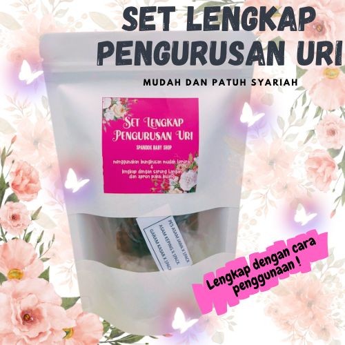 Set Bajet (1 box)  Pengurusan Uri Lengkap Unisex Bayi Newborn Lelaki & Perempuan