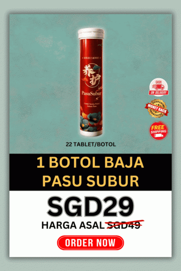 PAKEJ PERCUBAAN 1 BOTOL (22 TABLET)