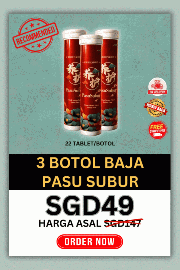 PAKEJ SUPER JIMAT 3 BOTOL (66 TABLET)