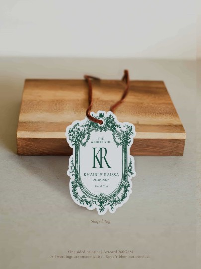 Celeste Shaped | Doorgift Tag