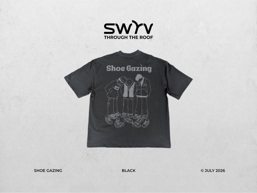 SWYV Tee – Shoes Gazing (Black)