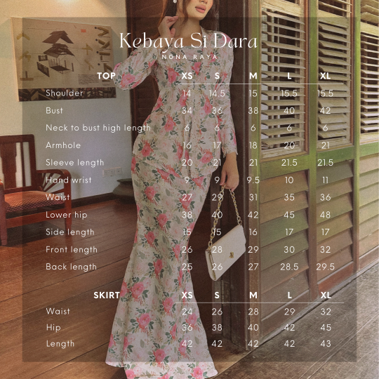 KEBAYA SI DARA IN FLORAL OLIVE